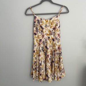 Old Navy Floral Cami FitnFlare Mini Summer Dress S